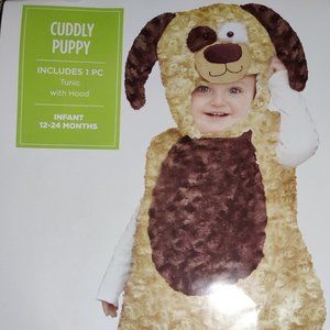Cute Cuddly Puppy Dress Up/Halloween Costume Infants size 12-24
